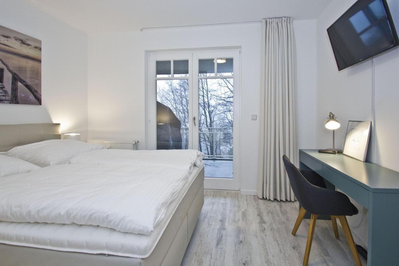 Ferienresidenz Zwei Bodden Fewo2-8 - Balkon, Sauna, Kamin Lietzow Εξωτερικό φωτογραφία